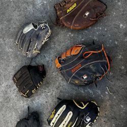 Wilson A2000, A800, Rawlings , Pro 44