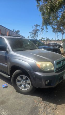 Toyota 4RUNNER.  Pending pick up