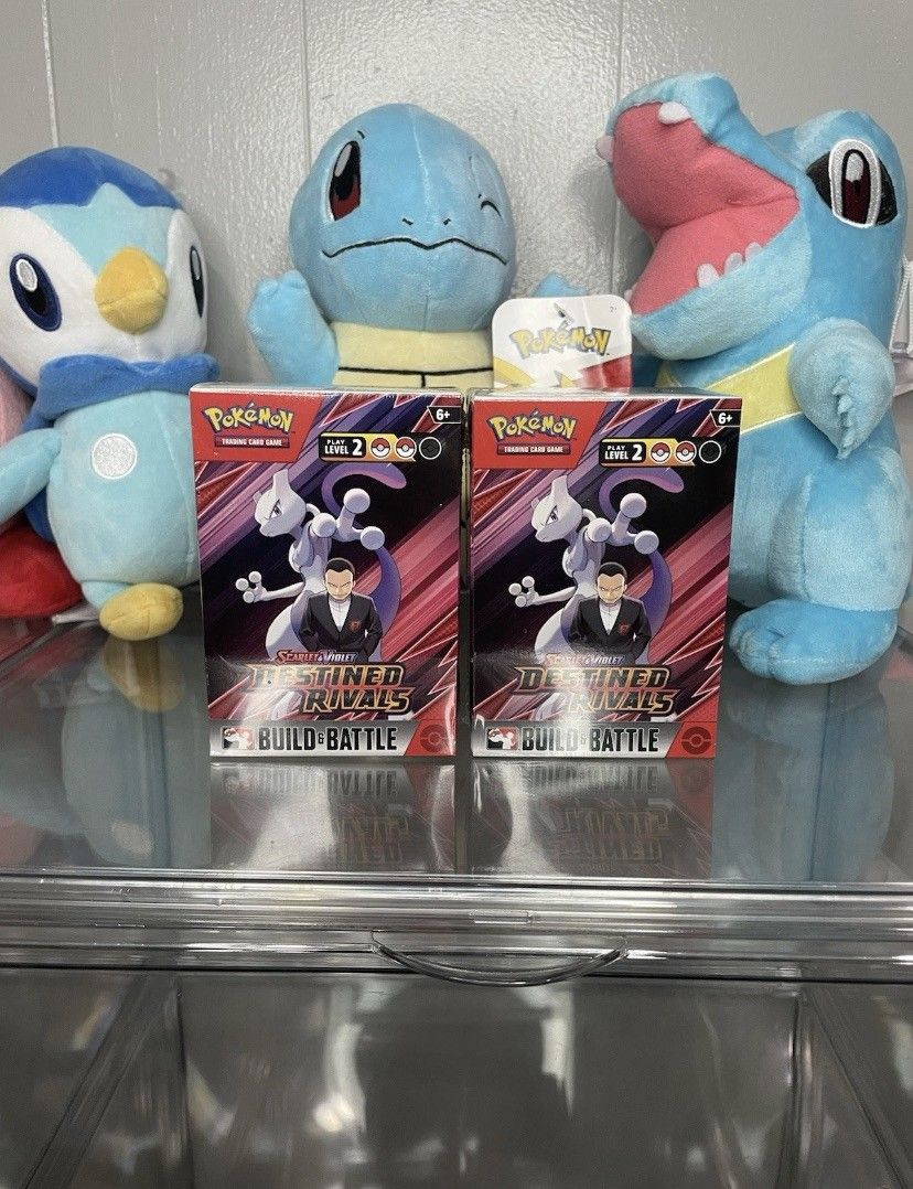 Pokemon Destined Rivals Build & Battle Box Sealed BRAND NEW IN HAND