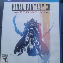 Final Fantasy XII: The Zodiac Age (PS4)