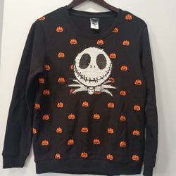 The Nightmare Before Christmas Reverse Sequins Sweatshirt Girls XLarge 14/16