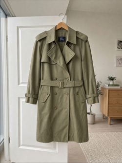 Flawless London Towne Trench Coat – Classic Elegance | Removable Liner | Size 38F / US 6