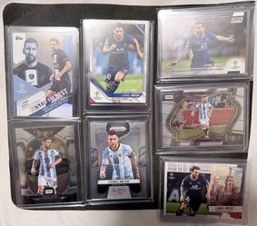 Lionel Messi Sports Card Lot (7)