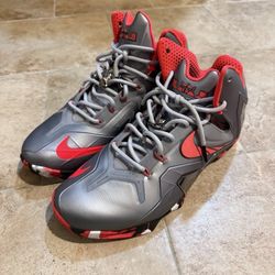 Nike LeBron 11 Elite Team Wolf Grey Men's Size 11
