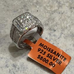 Moissanite Ring