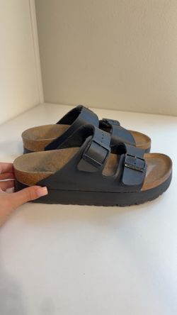 Birkenstocks Paillio Women/Kids Black Platforms