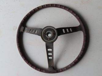 Nissan Vintage Wood Steering Wheel