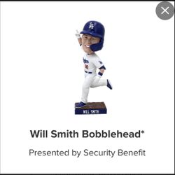 Dodgers!  May/18 - Will Smith Bobblehead!