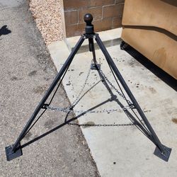 5th wheel gooseneck trailer support/ stabilizer