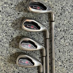 CALLAWAY GOLF Big Bertha IRON SET 8 9 10 W regular steel shaft