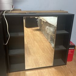 Bathroom Mirror With Shelf 