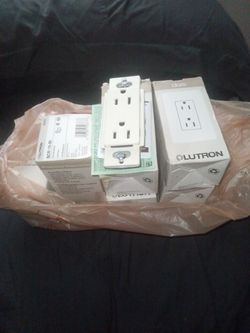 12- Brand New Olutron 15 Amp Receptacles ( Model: SCR-15-BI ) ASKING $120 OR BEST OFFER!