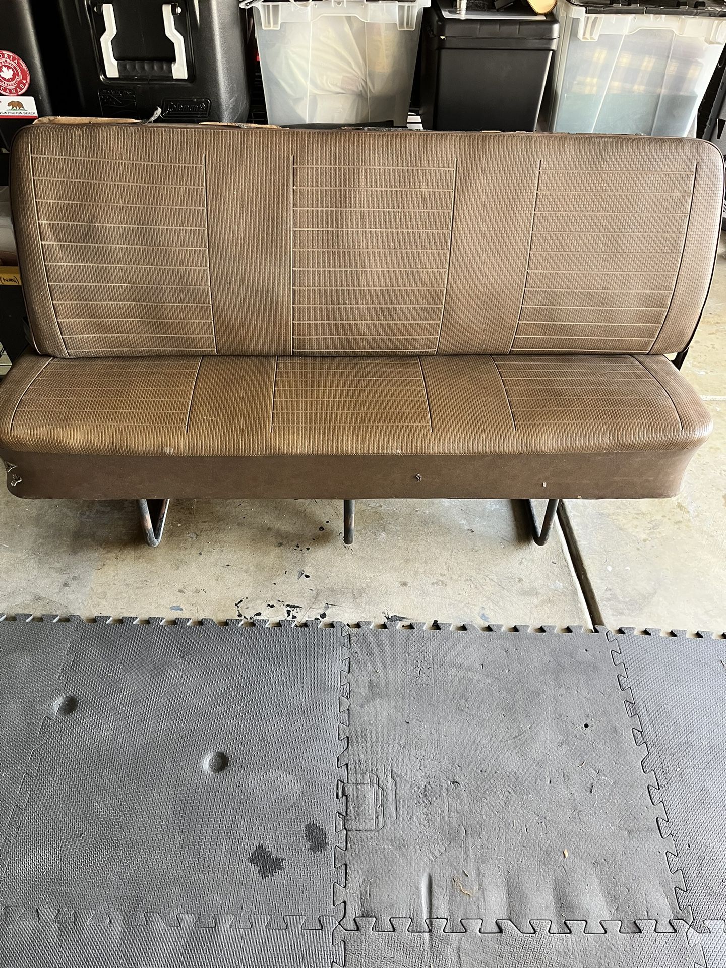 VW Bus Rear Seat