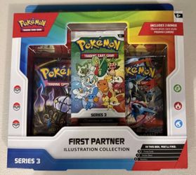 Pokemon TCG First Partner Illustration Collection Box Series 3