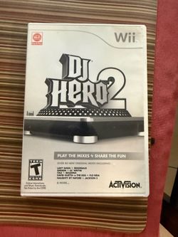 DJ hero 2 for the Wii