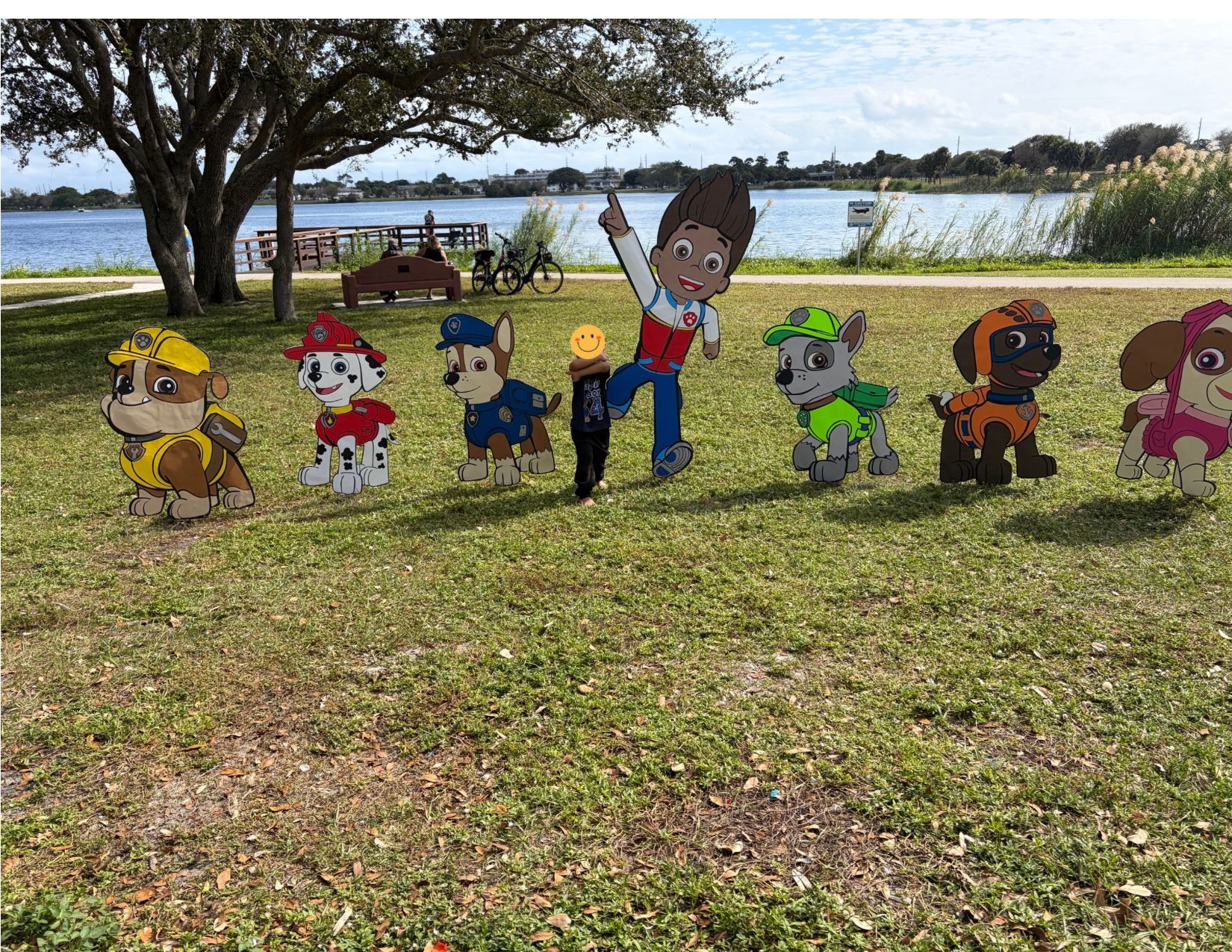 Life size Paw Patrol Cutouts