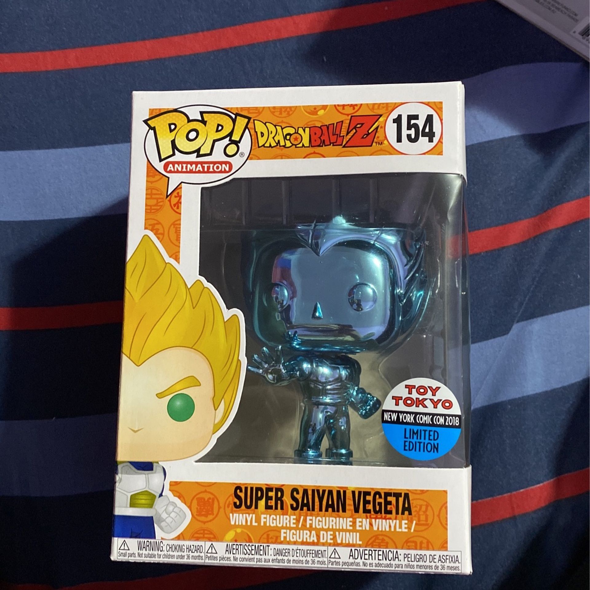 This Is My Brand New Super Saiyan Vegeta Blue Chrome Really Want To Sell This So If Anyone Wants Hit Me Up