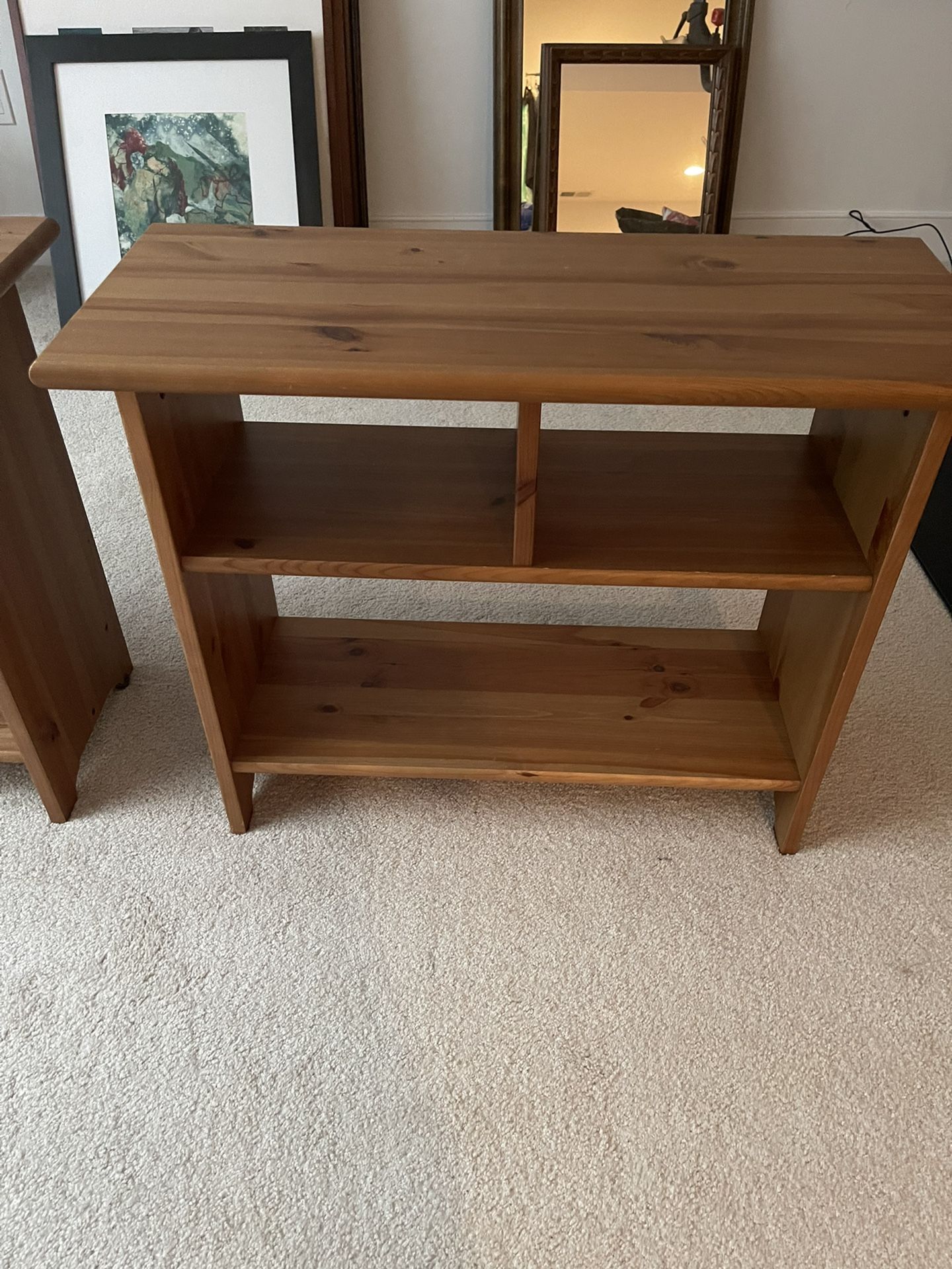 Ikea Wood Bookshelf