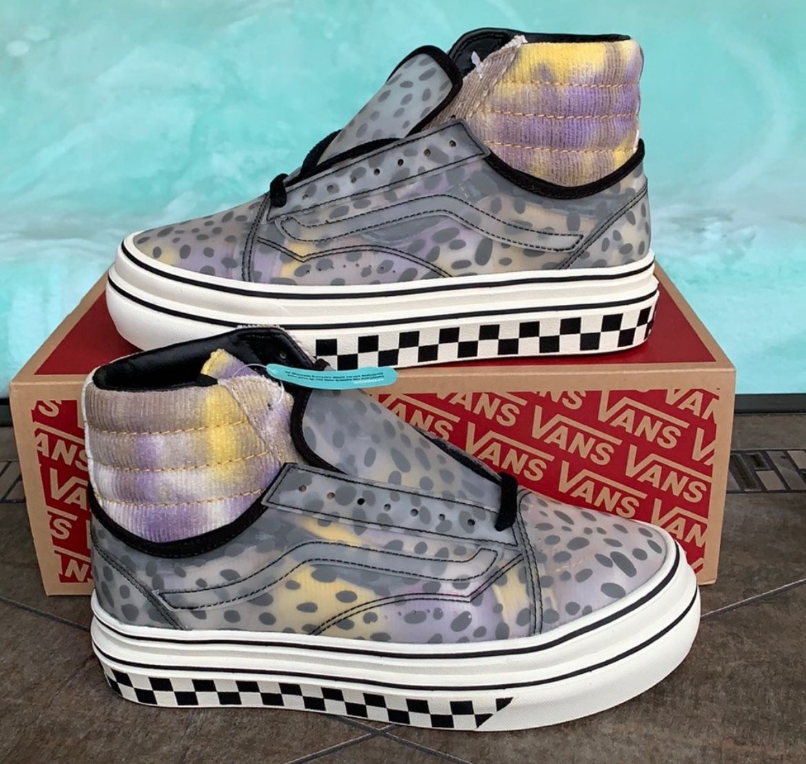 VANS SUPER COMFYCUSH S BLOTCHED MULTI/MARSHMALLOW