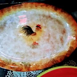 Rooster Serving Plate By 