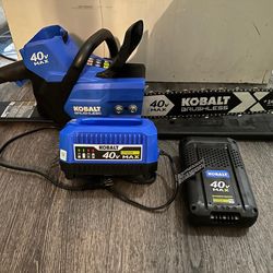 Kobalt 40 Volts Chainsaw 14”