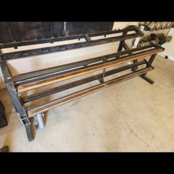 7ft Dumbbells Gym Weights Rack $150 Each