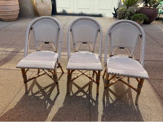 Serena & lily  bistro chairs