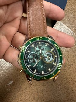 Joseph Abboud Chronograph Watch Green Dial