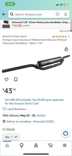 Pro taper Handle Bars