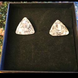 Large Crystal Rhinestone Earrings