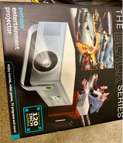 The Black Series Portable Entertainment Projector
