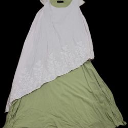 Zanzea Women’s Cotton Tunic Maxi Medium 