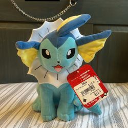 vaporeon pokémon plush toy brand new