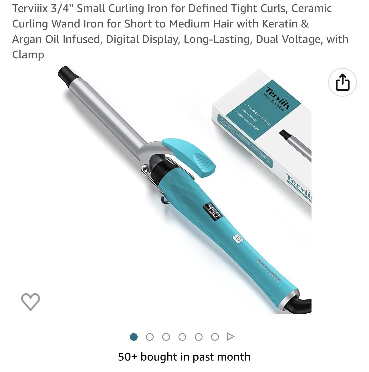Terviiix Curling Iron 3/4