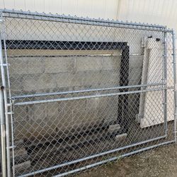 8 foot chain link gates