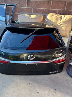 TAILGATE TRUNK LIFTGATE HATCH 2017 LEXUS RX350 (BLACK) RX450H
