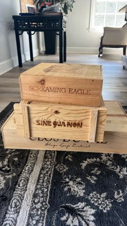Wine crates