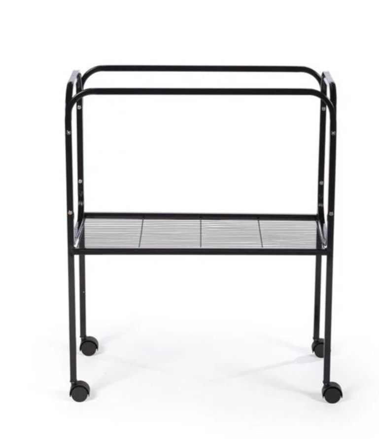 Prevue Pet Products Bird Cage Stand for 26 x 14 Base Flight Cages, Black 446 NEW