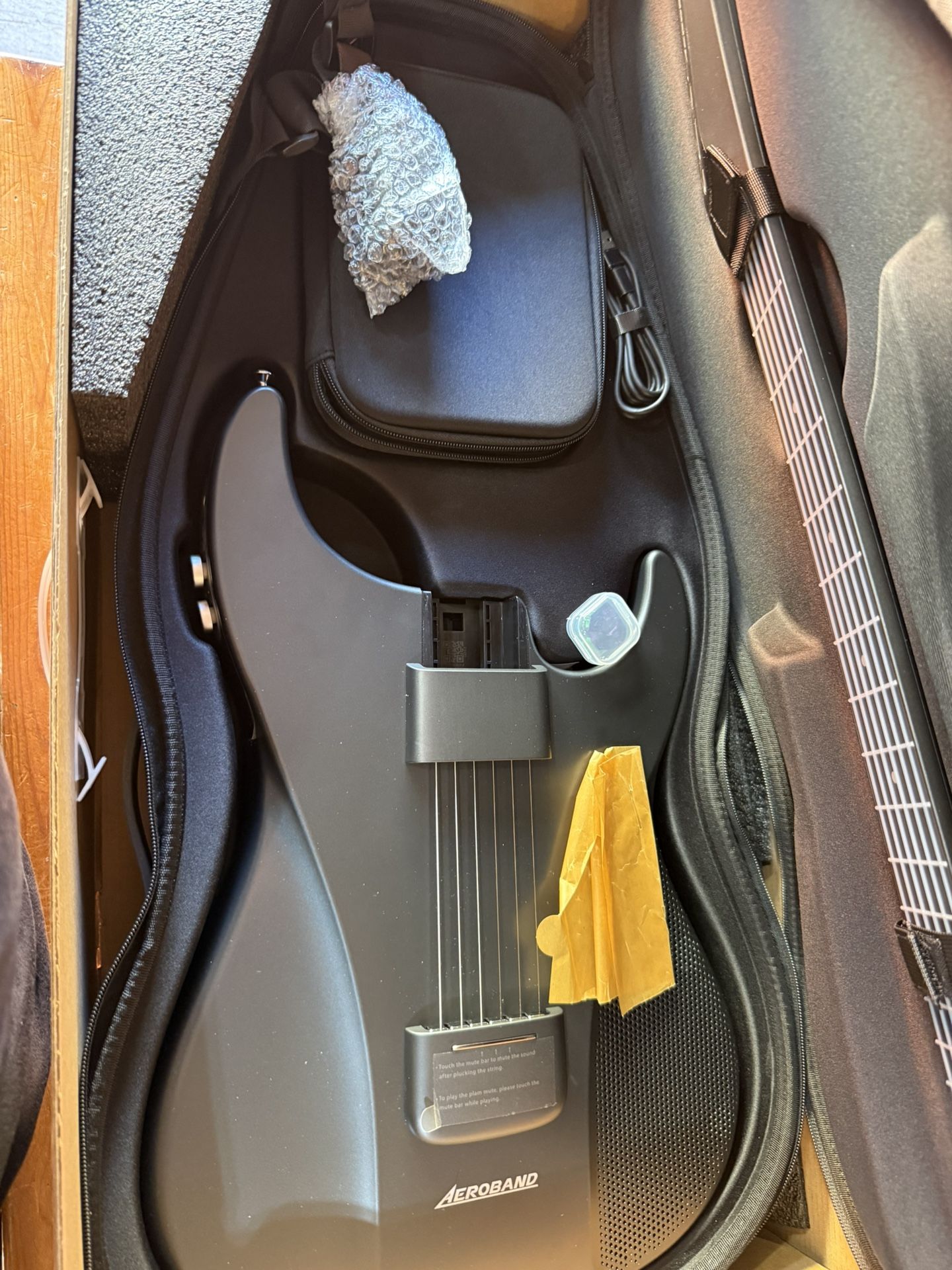 AeroBand Guitar Smart Guitar With Silicone Strings, Travel Silent Guitar