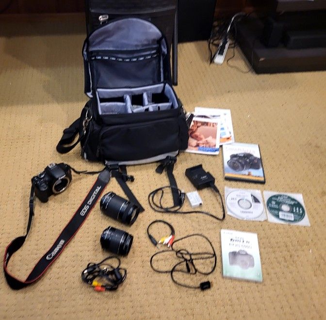 Canon EOS Rebel T3i Camera