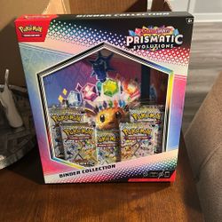 Scarlet And Violet Prismatic Evolutions Pokémon Brand New Sealed