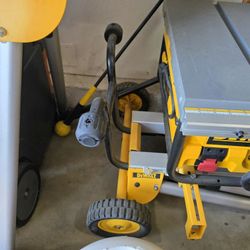 DeWalt Miter Saw And DeWalt Table Saw