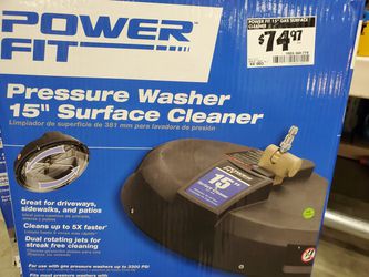 Power Fit - 15in Surface pressure washer