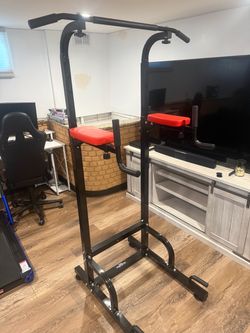 Relife Power Tower Pull-Up Dip Station