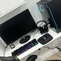 Pc Gaming i5 9400f  1660 Super Whit Monitor 