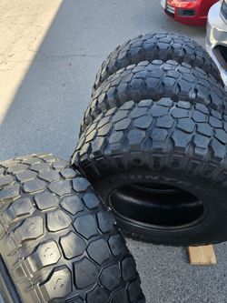 4 used tires Lt37x12.50r17 IronMan All Country MT $250.00