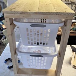 2-Basket Laundry Organizer