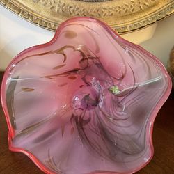 Blown Glass Signed By Artist