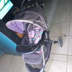 Babygirl Stroller 