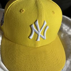 New York Yankees New Era Fitted Cap/hat Size 7 1/8